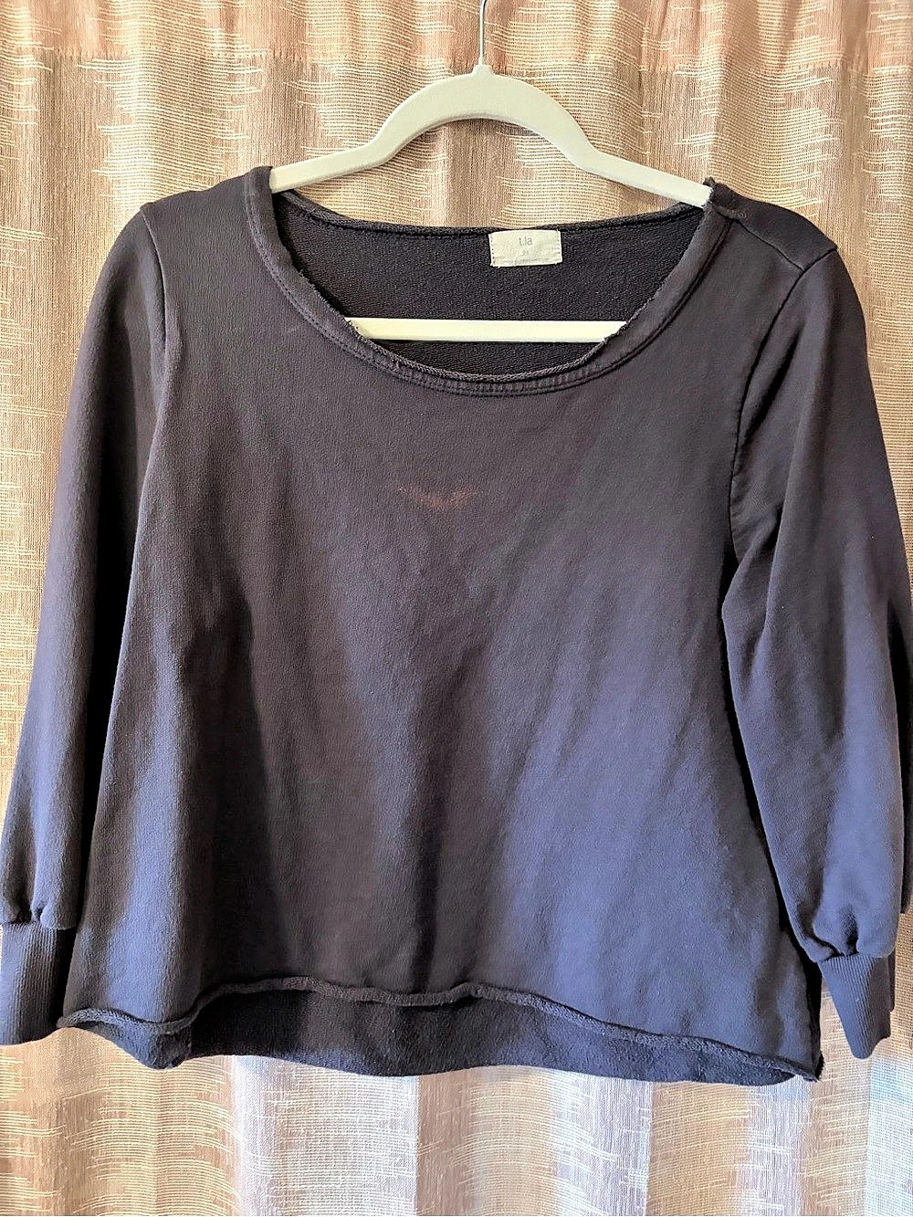 Tla Long Sleeve Top in Purple